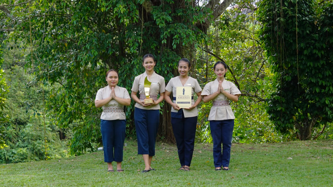 Tahara Spa di Sthala Ubud Bali Raih Penghargaan 2026 TripAdvisor Travelers’ Choice Award Tahara Spa di Sthala Ubud Bali Raih Penghargaan 2026 TripAdvisor Travelers’ Choice Award