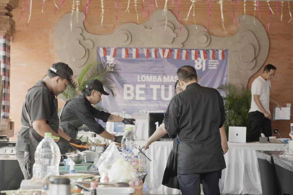 Meriahkan HUT ke-81 RI, Be Tu Na Bali Gelar Lomba Memasak Olahan Tuna di Tabanan