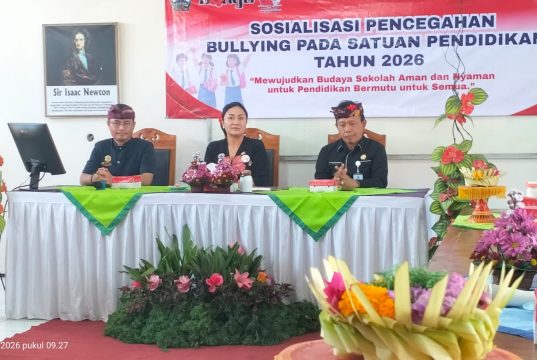 Forum PUSPA Bangli Sosialisasikan Pencegahan Bullying di SMPN 1 Bangli Forum PUSPA Bangli Sosialisasikan Pencegahan Bullying di SMPN 1 Bangli